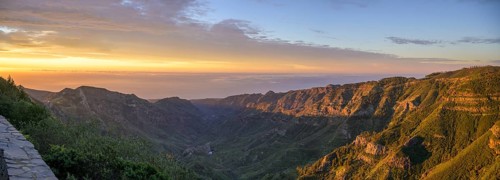 Mirador de los Roques at sunrise