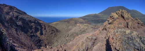View from Teneguia Volcano
