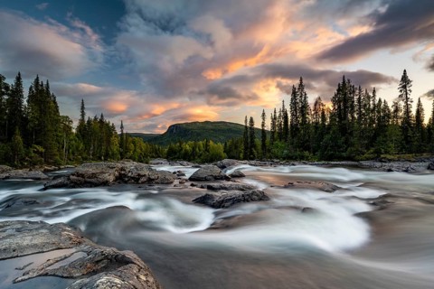 Rapids of the river Gamajahka