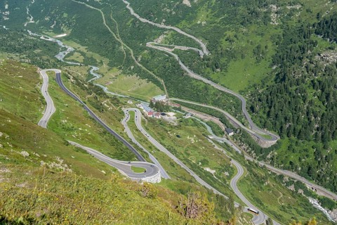 View of the Rhone Valley