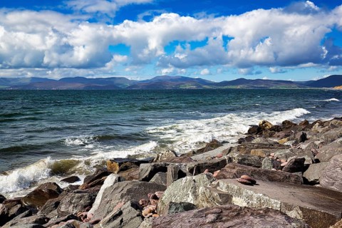 Rocky coast on the Atlantic