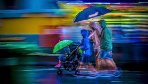 Escape from the rain
