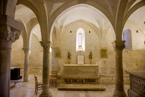 Crypt in the Cathedral di San Leopardo