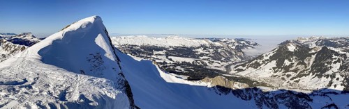 Panorama into Emmental