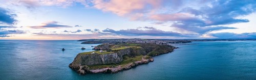 Sunrise over Berry Head Lighthouse