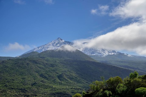 Snow-capped Teide