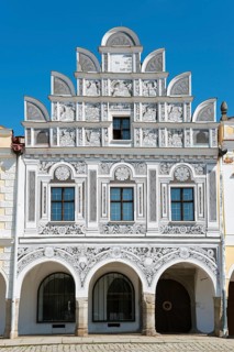 Sgraffito facade