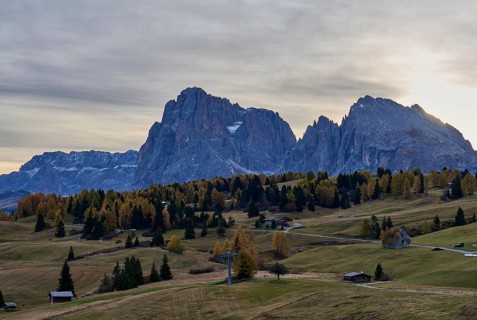Alpe di Siusi with Sciliar