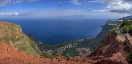 View of the village from Mirador de Abrante