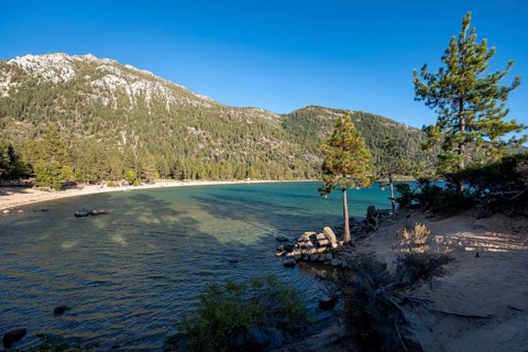 Sand beach