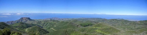 View from the summit of Garajonay