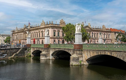 The Schlossbruecke with the Deutsches Museum