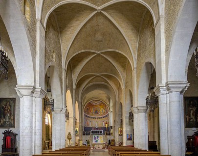 View of the altar