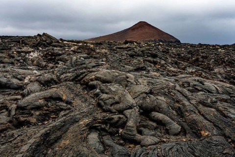 pahoehoe at Montana de Prim