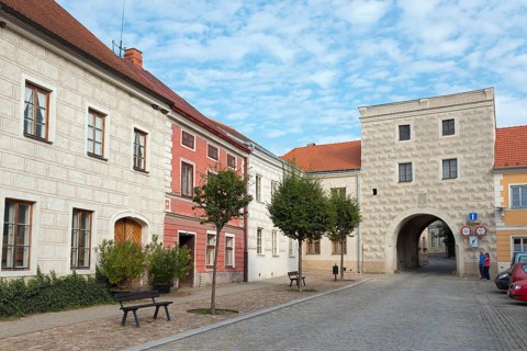 Houses in Horni nam and Jemnicka Gate