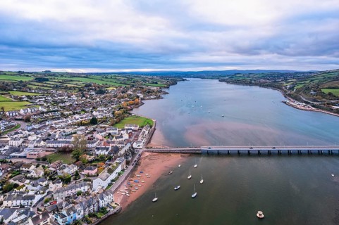 View over River Teign