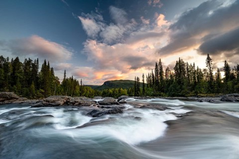 Rapids of the river Gamajahka