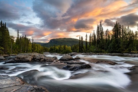 Rapids of the river Gamajahka