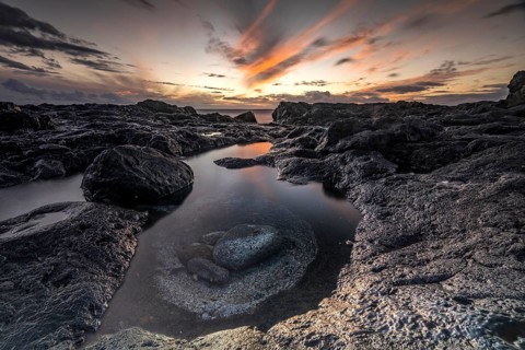 Sunset at La Baja del Verodal