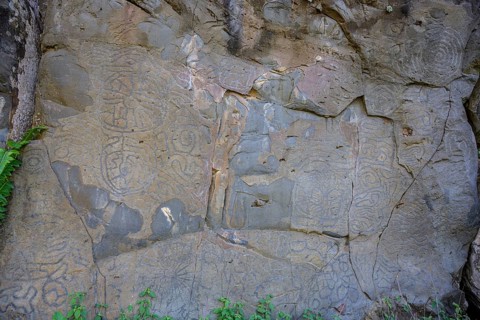 Rock engravings of La Fajana