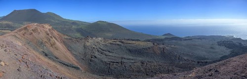 View from Teneguia Volcano
