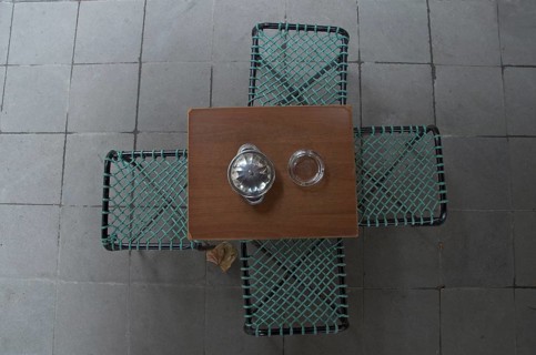 Woven chairs