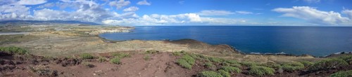 View from Montana Roja to