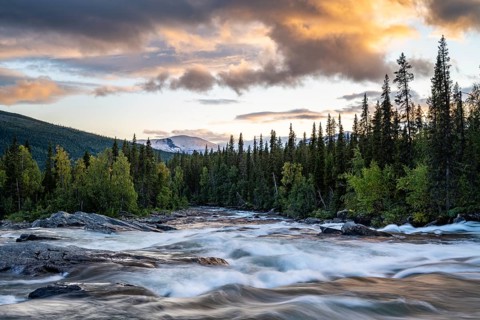 Rapids of the river Gamajahka