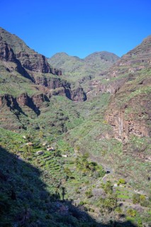 View back into the Barranco Guarimar