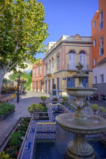 Fountain in the Plaza de la Vica