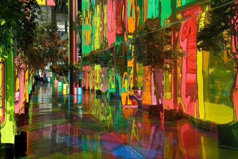 Colorful reflections
