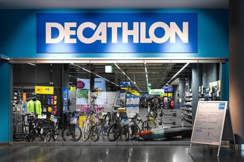 Decathlon shop window