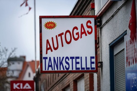Autogas filling station