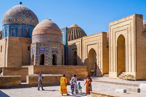 Octagonal mausoleum