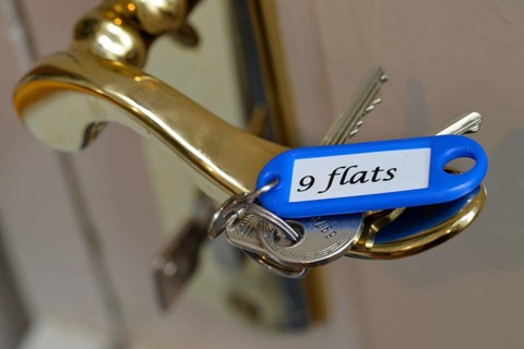 Key for holiday flat