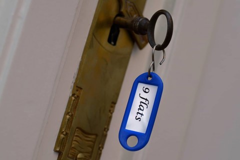 Key for holiday flat