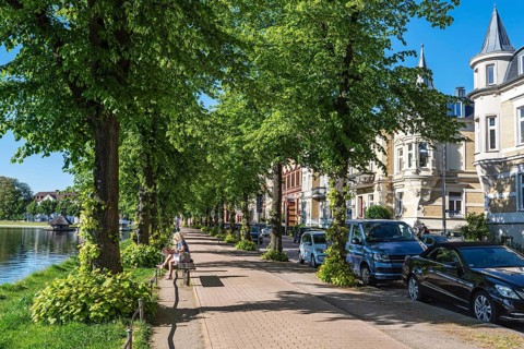 Lakeside promenade