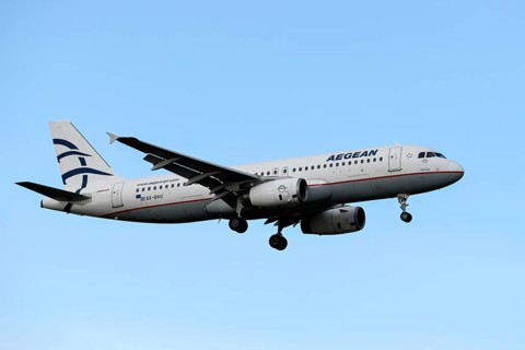 Aircraft Aegean Airline Airbus A320-232