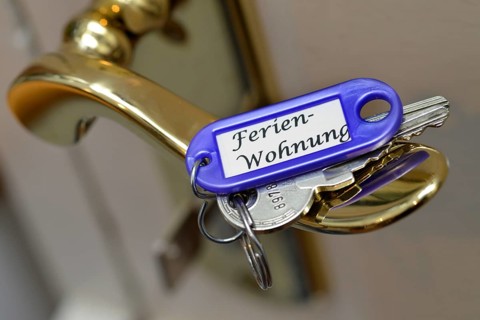 Key for holiday flat