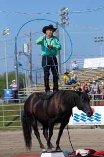 Mustang Showtime at the Rodeo