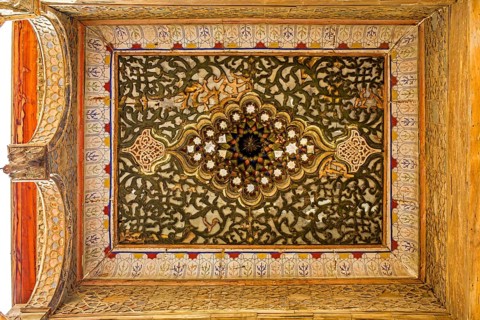 Mosque ceiling