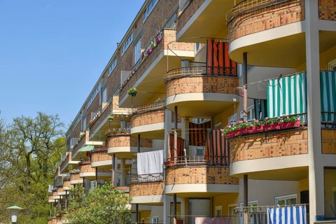 Residential buildings by Hugo Haering