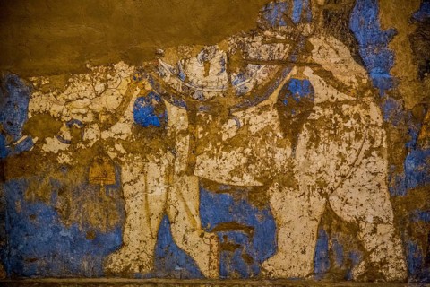 Wall paintings of the Sogdian palaces