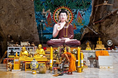 Wat Tham Sua place of pilgrimage