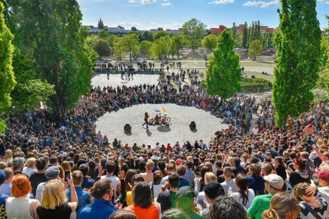 Karaoke at Mauerpark