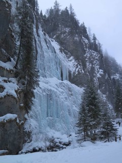 La Cattedrale icefall