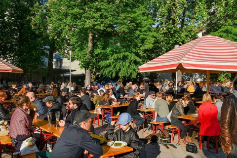 Prater beer garden