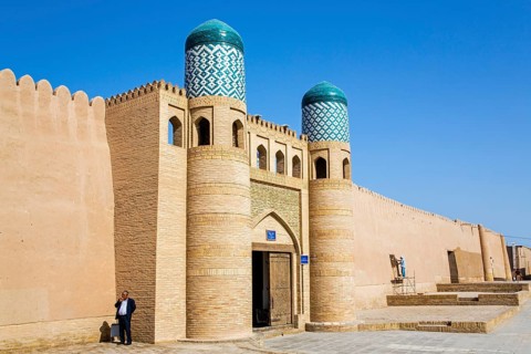 Ko'xna Ark Citadel fortification gate
