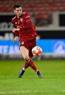 Action Robert Lewandowski FC Bayern Munich FCB 09