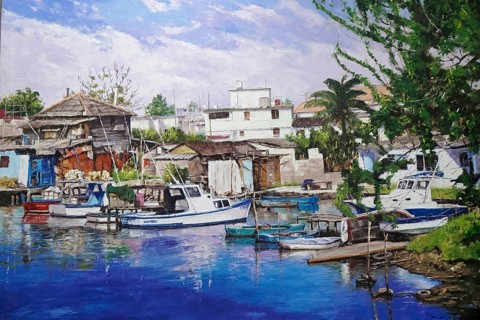Oil painting